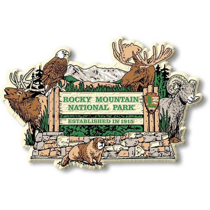 RGL-RM1 Rocky Mountain National Park Entrance S...